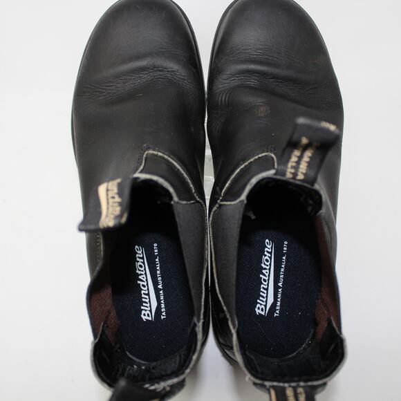 Blundstone 587 Classic Chelsea Boots Men 11.5 AU 10.5 Rustic Black Lined Leather main image 8